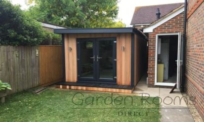 2.5m x 4m Extend Garden Room Installed In Surrey REF 007