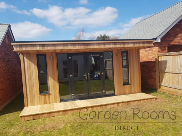 5m x 3m Extend Garden Room Installed In Devon REF 011